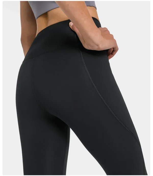 Luluwomen's Pants Gym Leggings Sportswear Yoga Wear Sport Fitness High Waist Outdoor Jogging Workout Pocket Womans Clothing 5